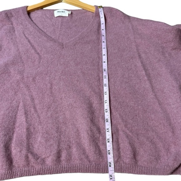 NOTSHY Faustine V-Neck Cashmere Poncho Sweater size S/M - Picture 8 of 13